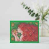 Zodiac Virgo-briefkaart Briefkaart (Staand voorkant)