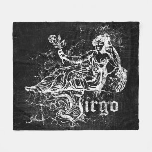 Zodiac  Virgo Fleece Deken