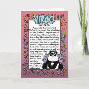 Zodiac - Virgo Fun Facts Kaart