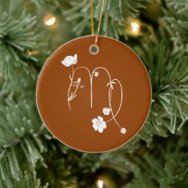 Zodiac Virgo Keramisch Ornament