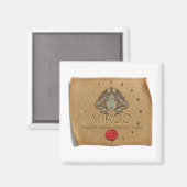 ZODIAC - Virgo - Magnet (Voorkant / Achterkant)