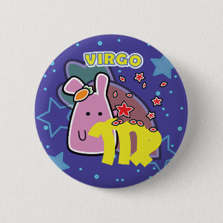 ZODIAC - VIRGO RONDE BUTTON 5,7 CM