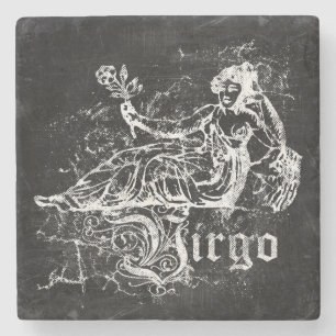 Zodiac Virgo Stenen Onderzetter