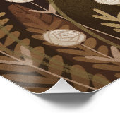 Zodiac Virgo van Alexandra Dikaia Perfect Poster (Hoek)