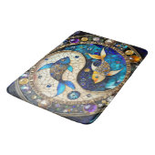 Zodiac - Vissen Vissen Yin en Yang Badmat (Gekanteld)