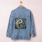 Zodiac - Vissen Vissen Yin en Yang Denim Jacket (Hangar)