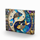 Zodiac - Vissen Vissen Yin en Yang Fotoblokken (Rechts)