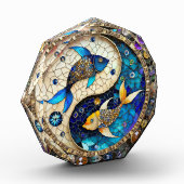 Zodiac - Vissen Vissen Yin en Yang Fotoblokken (Links)