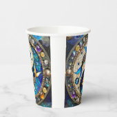 Zodiac - Vissen Vissen Yin en Yang Papieren Bekers (Links)