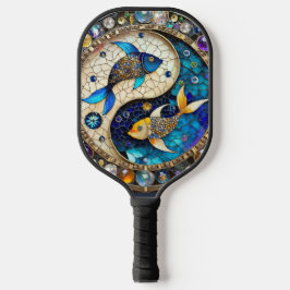 Zodiac - Vissen Vissen Yin en Yang Pickleball Paddle