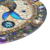 Zodiac - Vissen Vissen Yin en Yang Snijplank (Hoek)