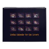 Zodiac voor kattenliefhebbers 😻 Kalender (Hoes)
