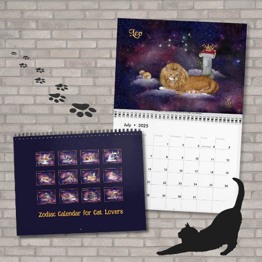 Zodiac voor kattenliefhebbers 😻 Kalender