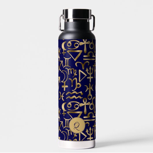 Zodiac Walk Thor Copper Infused Water Fles (Voorkant)