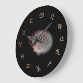 Zodiac Wall Clock Grote Klok (Hoek)