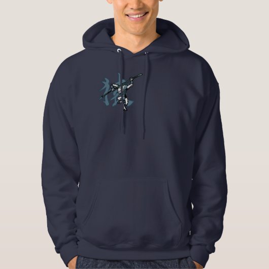 Zodiac Warriors: Jaar van de aap, Achter de aankom Hoodie (Voorkant)