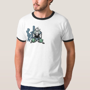 Zodiac Warriors: Jaar van de Boer, aankomst terug T-shirt