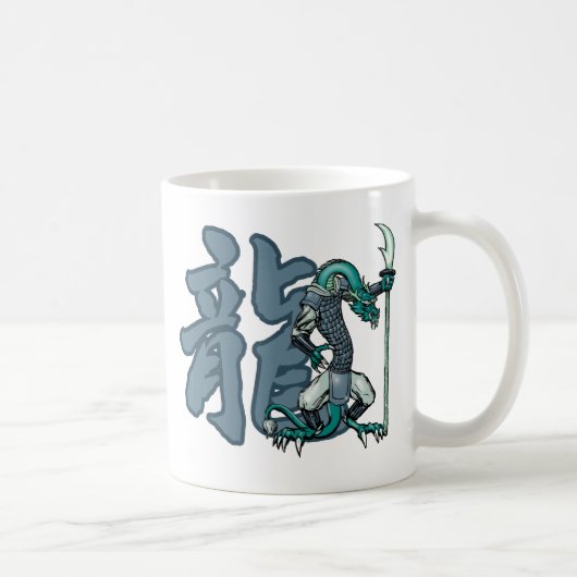 Zodiac Warriors: Jaar van de Draak Koffiemok (Rechts)