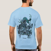 Zodiac Warriors: Jaar van de Paard, aankomst terug T-shirt (Achterkant)