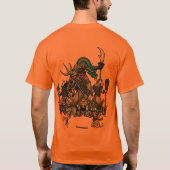 Zodiac Warriors: Jaar van de Ram, terugkomst Warri T-shirt (Achterkant)