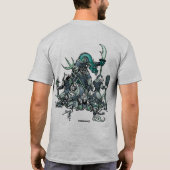 Zodiac Warriors: Jaar van de Rat, terugkomst van d T-shirt (Achterkant)