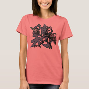 Zodiac Warriors: Jaar van het rooster T-shirt