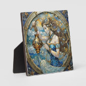 Zodiac - Waterman De Waterdrager Fotoplaat (Voorkant)