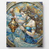 Zodiac - Waterman De Waterdrager Fotoplaat (Voorkant)