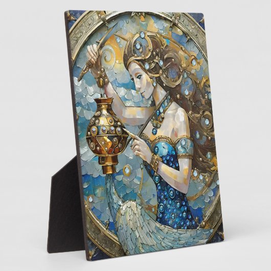 Zodiac - Waterman De Waterdrager Fotoplaat (Zijkant)