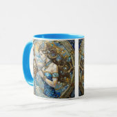 Zodiac - Waterman De Waterdrager Mok (Voorkant links)