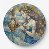 Zodiac - Waterman De Waterdrager Papieren Bordje (Voorkant)