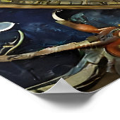 Zodiac - Waterman De Waterdrager Poster (Hoek)