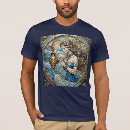 Zodiac - Waterman De Waterdrager T-shirt (Voorkant)