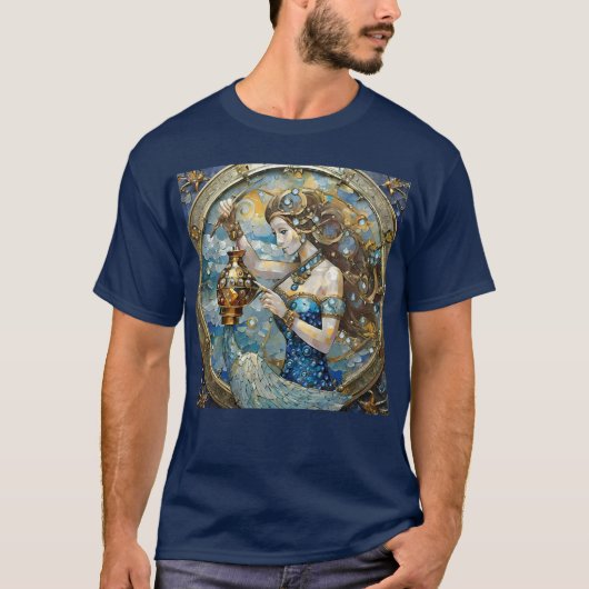 Zodiac - Waterman De Waterdrager T-shirt (Voorkant)
