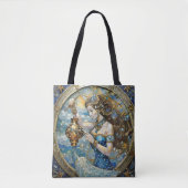 Zodiac - Waterman De Waterdrager Tote Bag (Voorkant)