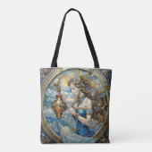Zodiac - Waterman De Waterdrager Tote Bag (Achterkant)