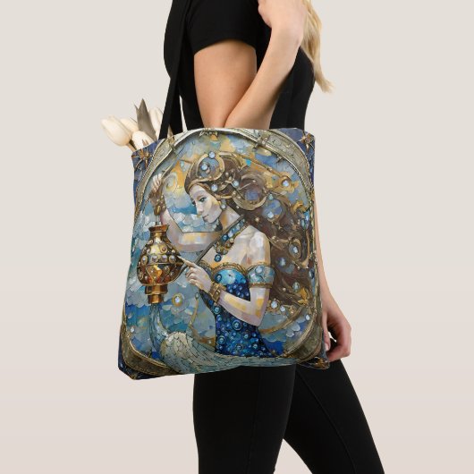 Zodiac - Waterman De Waterdrager Tote Bag (Dichtbij)