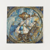 Zodiac - Waterman De Waterdrager Wandkleed (Voorkant (horizontaal))