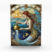 Zodiac - Waterman De Waterdrager Zeemeermin Fotoblokken (Voorkant)