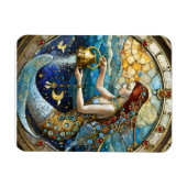 Zodiac - Waterman De Waterdrager Zeemeermin Magneet (Horizontaal)