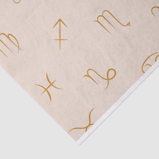 Zodiac-weefselpapier Tissuepapier (Detail)