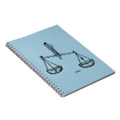 Zodiac: Weegblad 1482 Notitieboek (Rechterzijde)