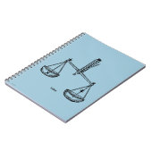 Zodiac: Weegblad 1482 Notitieboek (Linkerzijde)