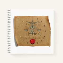 Zodiac - Weegschaal - Dagboek Notitieboek