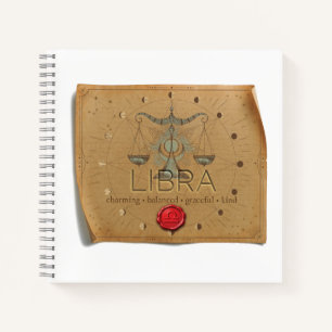 Zodiac - Weegschaal - Dagboek Notitieboek