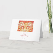 Zodiac Weegschaal wenskaart Kaart (Achterkant)