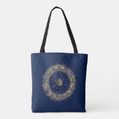 Zodiac Wheel Canvas tas (Achterkant)