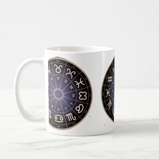 Zodiac wheel koffiemok (Links)