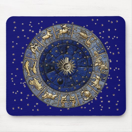 Zodiac Wheel Muismat (Voorkant)