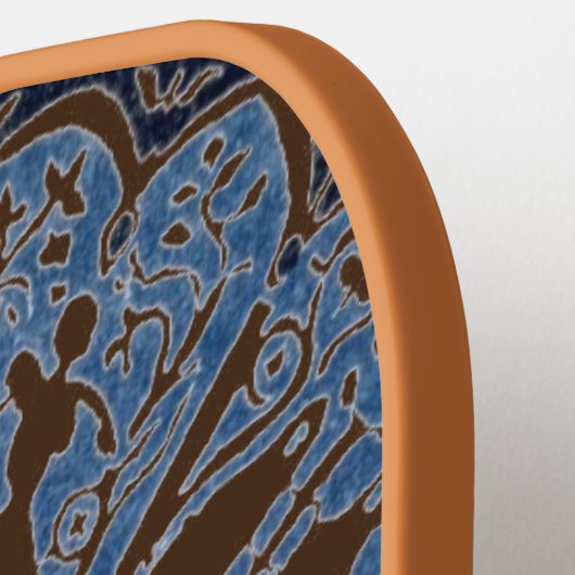 Zodiac Wheel Pickleball Paddle (Links Detail)